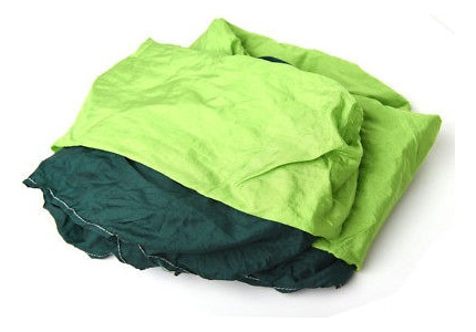 1 X Doble Hamaca Swing Cama Tela De Nylon Del Paracaídas Por