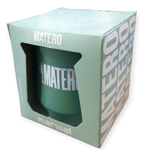 Mate Térmico Xl Acero Inoxidable Matero Marwal Con Packaging