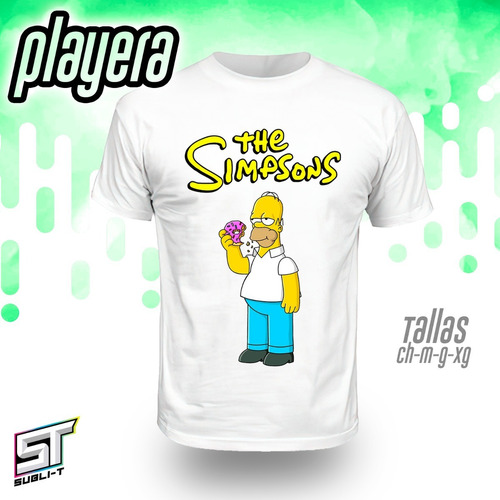 Playera Alusiva De Los Simpsons-0003