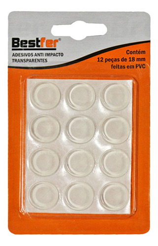 Protetor De Silicone Redondo 12pçs Pingo 18mm Anti-impacto