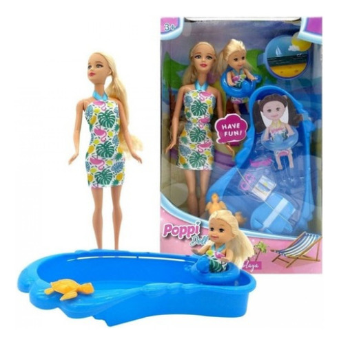 Muñeca Bonnie Pink Playa Piscina Niñas Juguetes En Oferta 