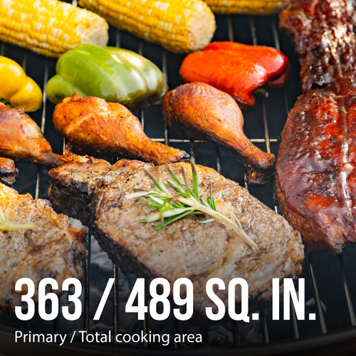 Asador Expert Grill Con Carrito Con Horno De Pizzas