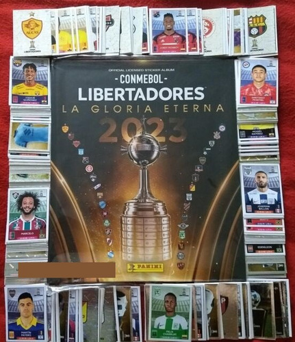 Conmebol Libertadores 2023 Album Figuritas Panini Completo