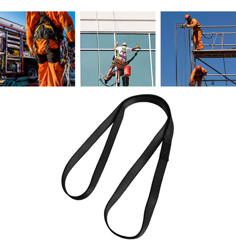 6 Climbing Runner Professional High Strength 60cm Black