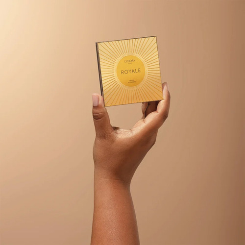 Paleta De Sombra Glam Royale 7g Eudora Dourado