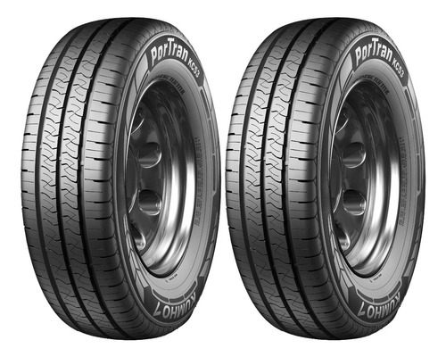Paquete 2 Llantas 185 R-14 102/100r 8c Portran Kc53 Kum Msi