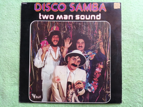 Eam Lp Vinilo Two Man Sound Disco Samba 1977 Edicion Peruana