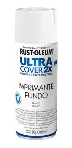 Aerosol Rust Oleum Ultra Cover Imprimante/ Primer Fundo