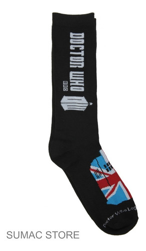Imagen 1 de 4 de Dr Who Medias Tobilleras Oficiales