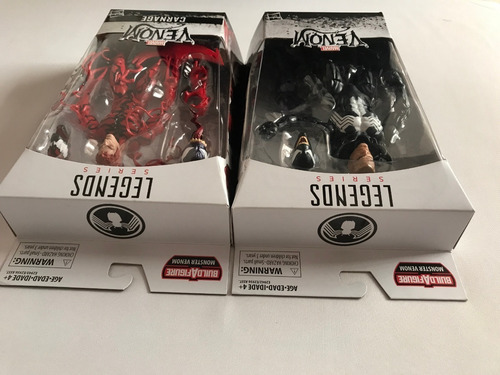 Venom Y Carnage Figuras 6 Pulgadas Marvel Legends Monster 2f (Usado)
