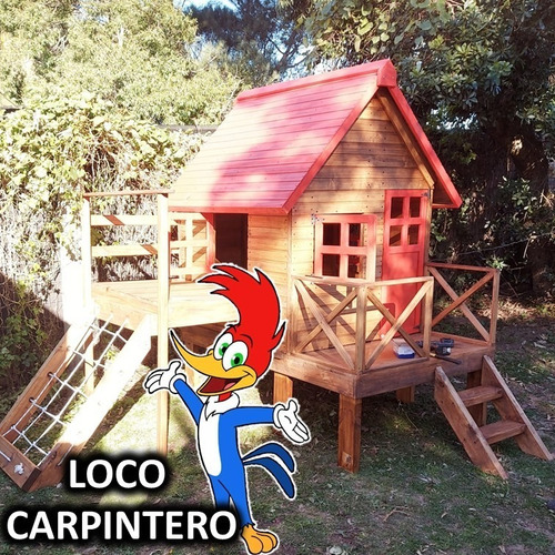 Imagen 6 de 7 de Casita De Madera Infantil Día Del Niño Navidad Reyes 2021 04