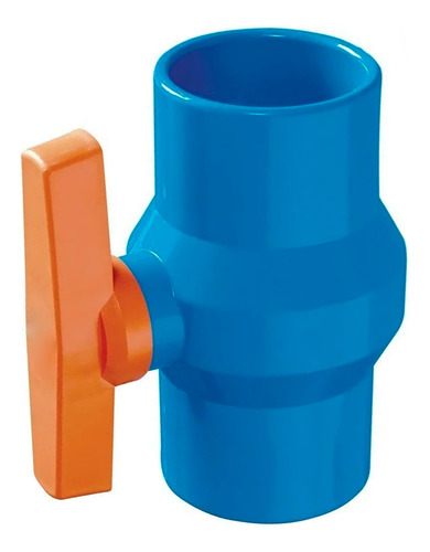 Registro Esfera Soldável Azul Irrigação Esgoto Pvc 85mm