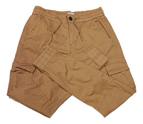 Pantalon  Niño Jogger Ocre (mj01g)