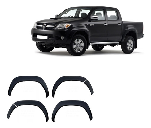 Fenders Toyota Hilux Vigo 2005/2009 Doble Cabina