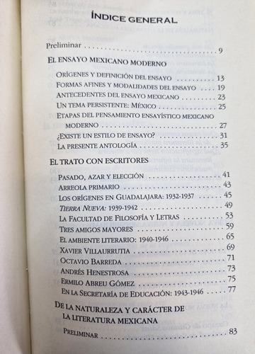 El Trato Con Los Escritores Y Otros Estudios. José Luis Mtz. (Usado)