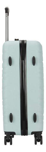 Set Completo De 3 Valijas Para Viaje Zom Linea Wavy | Blue Mint Con Carcaza Rígida, Carro Reforzado Y Candado De Combinación.