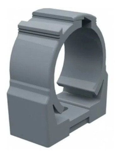 Imagem 2 de 3 de Abraçadeira P/tubo Eletroduto De Pvc Click 3/4 Cz Cx. 50pçs