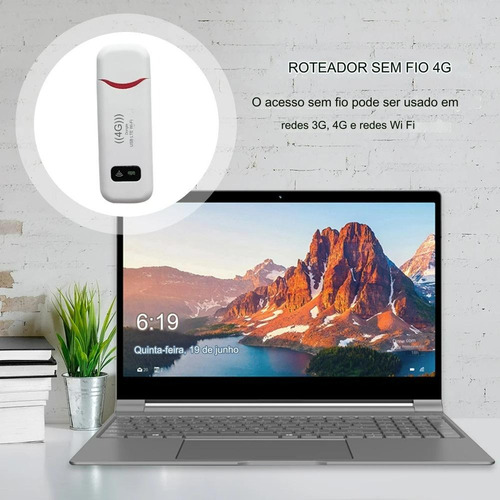 Router Wifi 4g Usb Portátil Desbloqueado En Brasil