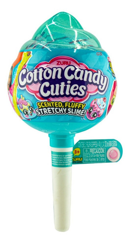 Zuru Cotton Candy Cuties Azul Stretchy Slime Funbox