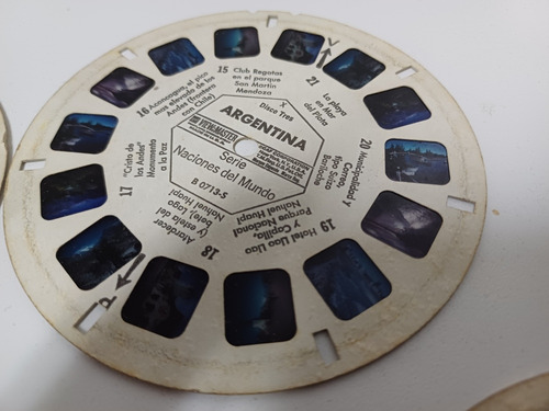 7k View Master Antiguo Juego De Discos Argentina Ciudad