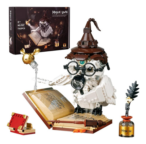 Ideas Magic World Owl Building Set, Compatible Con Lego Anim