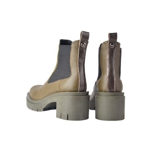 Imagen 7 de 9 de Botas Botines De Cuero Elástico De Mujer - Blunt - Ferraro
