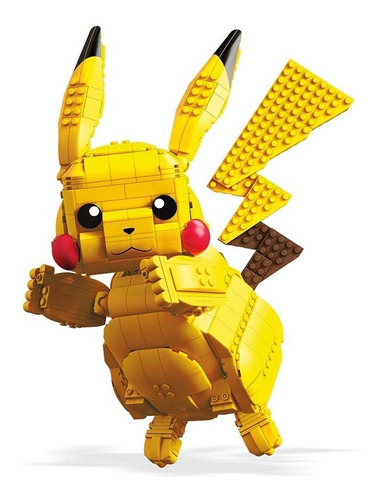 Juguete De Construcción Mega Construx Pokémon Jumbo Pikachu