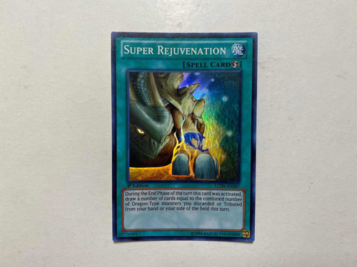 Super Rejuvenation 1st Lcjw - Deck Dragon / Dragon Ruler