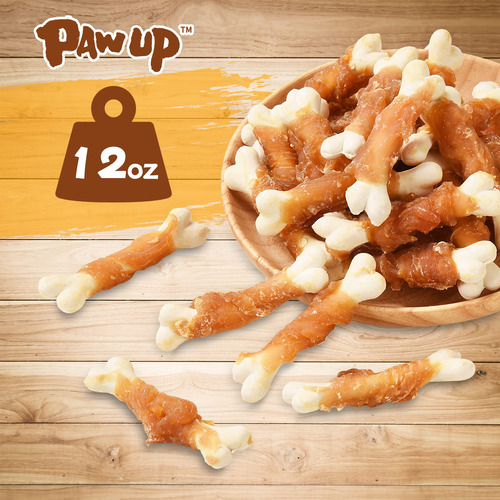Dog Treats Pawup Chicken Wrapped Calcium Bone 350ml
