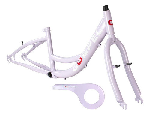 Cuadro Bicicleta R20 Lady Con Tijera Lila Fm-2018 Gospel