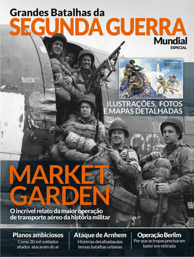 Grandes Batalhas da Segunda Guerra Mundial, de (Editado(es) por) On Line Editora. Editorial On Line Editora, capa mole em português, 2021