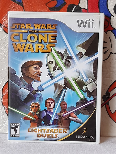 Star Wars The Clone Wars Lightsaber Duels De Wii,funcionando