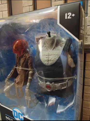 Dc Multiverse Scarecrow Last Knight Earth Serie Bane (Usado)