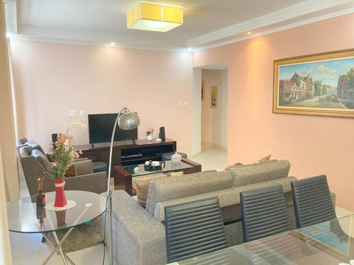 Apartamento Com 3 Dormitórios À Venda, 147 M² Por R$ 770.000,00 - Pompéia - Santos/sp - Ap1643