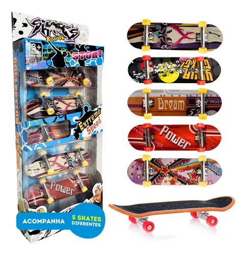 SKATE DE DEDO HOT WHEELS - SORTIDO - Paraiso dos Brinquedos