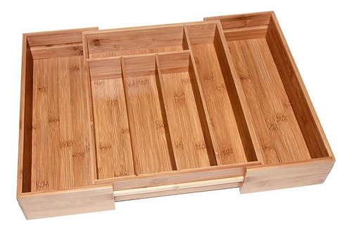 Caja De Almacenamiento Con Cortador De Bambú, Caja De Cocina