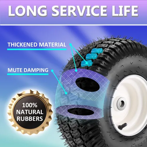 Cenipar Neumatico Y Rueda De Cortacesped De 15 X 6.00 A 6 Pu