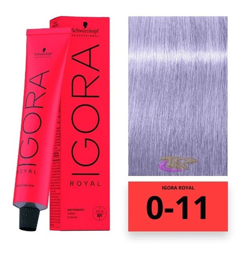 Coloração Igora Royal 0-11 Concentrado Anti Amarelo 60g