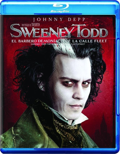 Filme Bluray: Sweeney Todd:o Barbeiro Demoníaco Da Rua Fleet