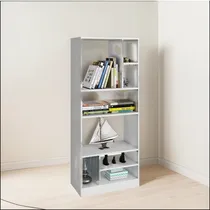 Comprar Librero Estante Armado De Melamina 8 Divisiones Albe - Gaudi
