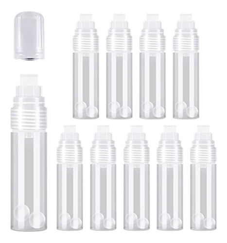 Paquete De 10 Bolígrafos De Pintura Blanca De 15 Mm Para Pin