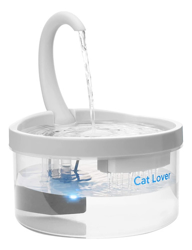 Shandus Fuente De Agua Para Gatos, Dispensador De Mascotas L