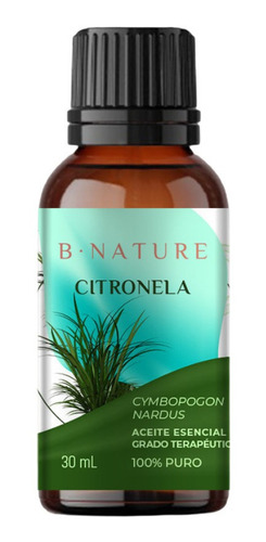 Aceite Esencial De Citronela Puro 100% Natural 30 Ml