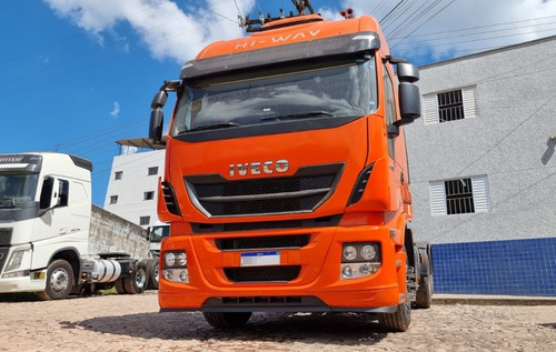 Imagem 7 de 15 de Iveco Hi-way 440 6x2 Ano 2018/2019 Cavalo Trucado