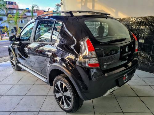 Imagem 6 de 25 de Sandero Stepway 1.6 Flex Automatico 2012
