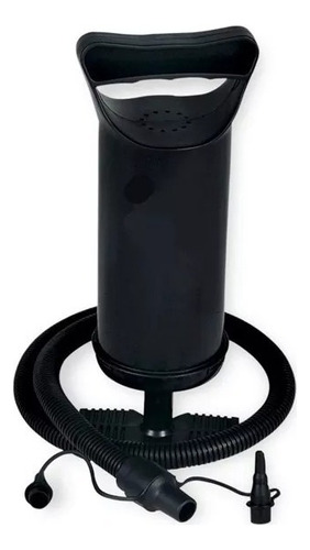Bomba De Ar Manual 30cm Com 3 Bicos Bst-015 Bestway Cor Preto