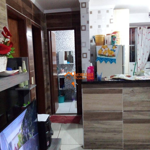 Imagem 1 de 16 de Apartamento Garden À Venda, 57 M² Por R$ 200.000,00 - Água Chata - Guarulhos/sp - Gd0026