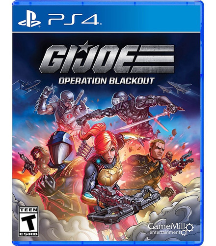 Gi Joe Operation Blackout Ps4 Nuevo Sellado Juego Físico*