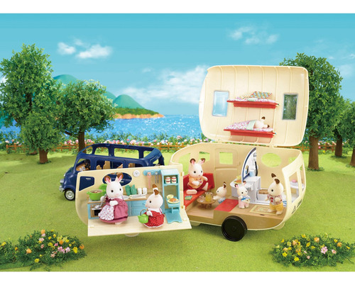 Sylvanian Families La Caravana Casa Rodante Viaje Juguete Ax
