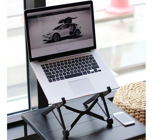 Base Soporte Laptop Tablet Plegable Pedestal Escritorio
